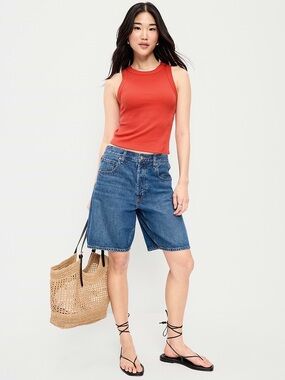 Madewell Sleeveless Ribbed Tank Top Size XS